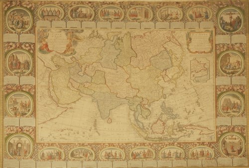 Lot 483 - 'Carte D'Asie Divisee en ses Principaux Etats...'