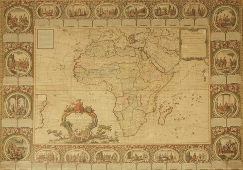 Lot 484 - 'Carte D'Afrique Divisee en ses Principaux Etats...'
