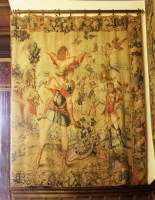 Lot 300 - Lots 300 to 304
AN IMPORTANT PART SET OF FIVE BRUSSELS TAPESTRIES FROM 'THE LABOURS OF HERCULES' SERIES

A Brussels mythological tapestry