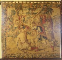 Lot 301 - A Brussels mythological tapestry