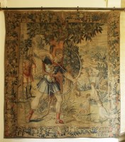 Lot 302 - A Brussels mythological tapestry