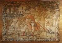 Lot 303 - A Brussels mythological tapestry