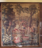 Lot 315 - A tapestry panel