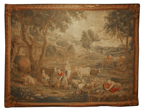 Lot 318 - A Brussels tapestry