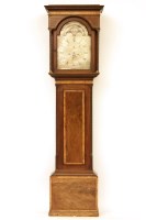 Lot 441 - An early 19th century Scottish mahogany longcase clock