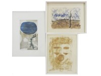Lot 397 - Three various prints: A Man's Head