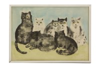 Lot 408A - Leonor Fini (1907-1996)
EIGHT CATS