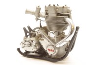 Lot 153 - A small model BSA motorbike engine. 9cm high