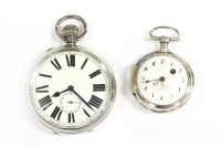 Lot 60 - A Continental 935 large pocket watch