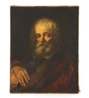 Lot 406 - Giovanni (?)
PORTRAIT OF A BEARDED MAN
Indistinctly signed l.r.
