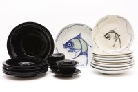 Lot 324 - A quantity of Chinese fish dishes