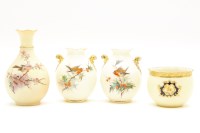 Lot 358 - Worcester Locke & Co pair of vases