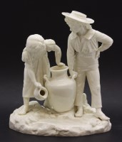 Lot 355 - A Royal Worcester figure group of water carriers