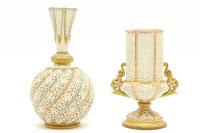 Lot 167 - Two Grainger Worcester reticulated vases