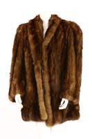 Lot 1365 - A caramel and brown fox fur jacket