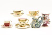 Lot 337 - A collection of various Royal Worcester and other tea wares