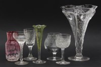 Lot 338 - A quantity of mixed cut glassware