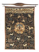 Lot 388 - A 20th century French tapestry