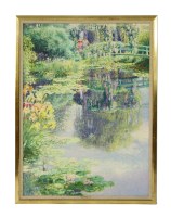 Lot 428 - Louis Fabien (French b.1924)
‘GIVERNEY IN SUMMER’
Signed and dated l.l