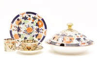 Lot 230 - Various 19th century Imari porcelain tea and dinner wares