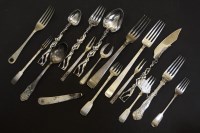 Lot 130 - The Bill Brown cutlery collection: silver cutlery
