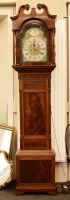 Lot 506A - A George IV mahogany long case clock