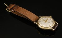 Lot 539 - A gentlemen's 9ct gold Mappin Automatic 'Incablock OM' strap watch
