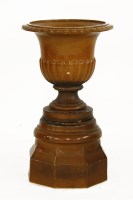 Lot 1029 - A Victorian salt glazed Campagna urn