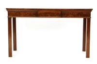 Lot 541 - A George III mahogany hall table