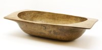 Lot 469A - A large wooden dough pan