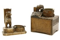 Lot 289 - Two Black Forest Bear items
