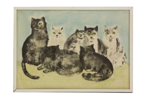 Lot 483 - Leonor Fini (1907-1996)
EIGHT CATS