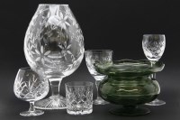 Lot 391 - A quantity of Brierley and Waterford and other glassware