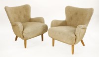 Lot 459 - A pair of 'DA1' armchairs