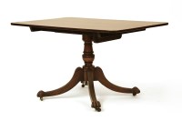 Lot 554 - A Regency style mahogany breakfast table