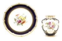 Lot 450 - Two Crown Derby items: a plate