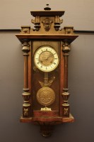 Lot 443 - A Vienna wall clock