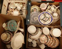 Lot 333 - A quantity of decorative ceramics to include tea sets