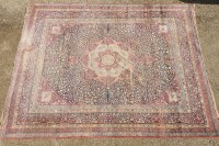 Lot 668 - A 20th century Persian carpet