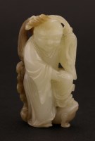 Lot 1193 - A Chinese jade carving
