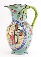 Lot 1264 - A Chinese Canton enamelled water jug
