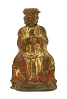 Lot 1452 - A Chinese bronze official