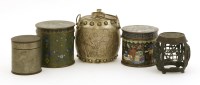 Lot 1457 - Two Chinese cloisonné boxes and covers