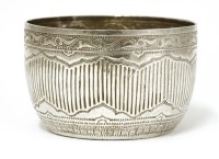 Lot 1019 - A Thai silver bowl