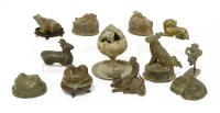 Lot 1234 - A collection of Chinese bronze artefacts