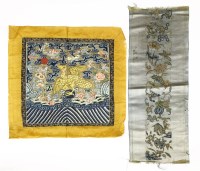 Lot 1309 - A Chinese kesi rank badge