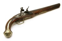 Lot 247 - An Eastern European flintlock holster pistol