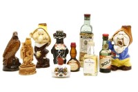 Lot 363A - A quantity of spirit miniatures