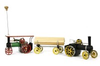 Lot 253 - Two Mamod model steam tractors