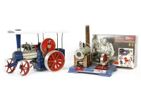 Lot 265 - A Wilesco Traktor Traction Engine